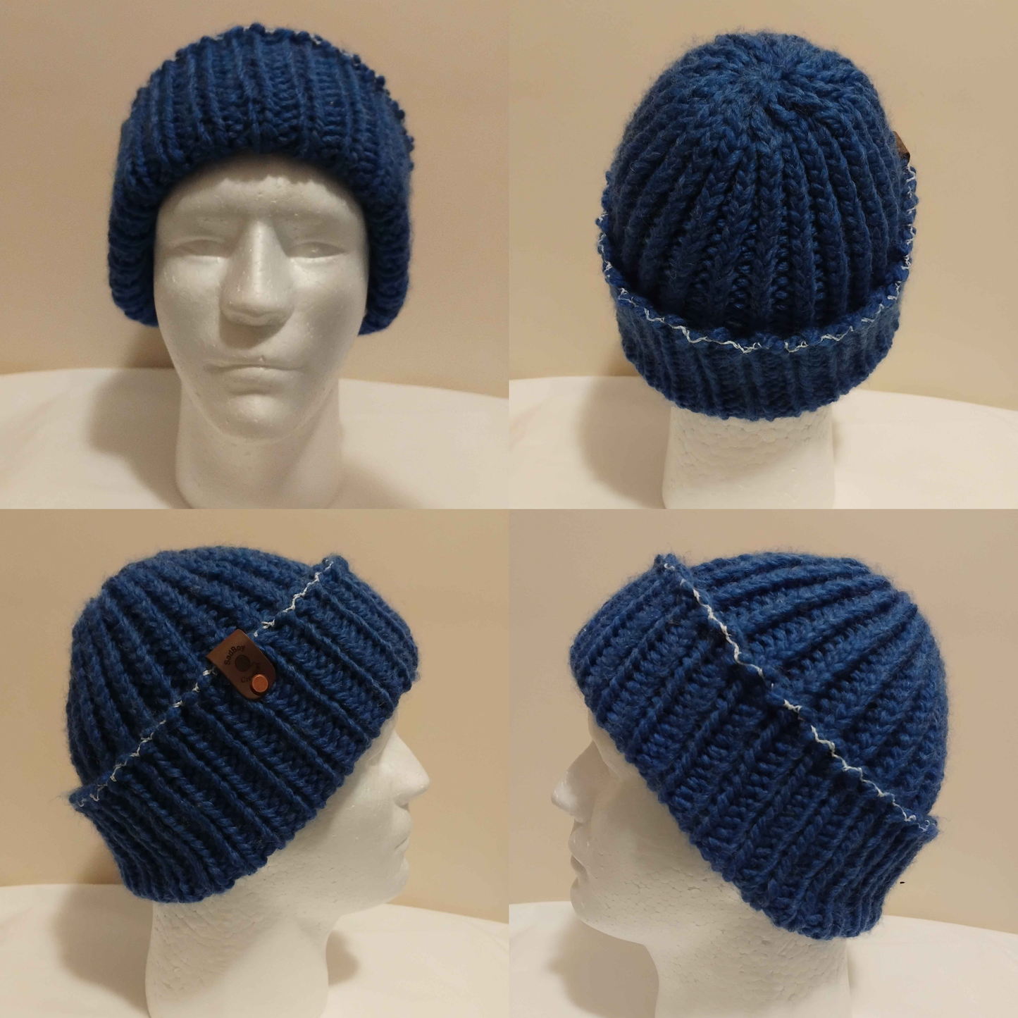 Royal Blue Knit Beanie