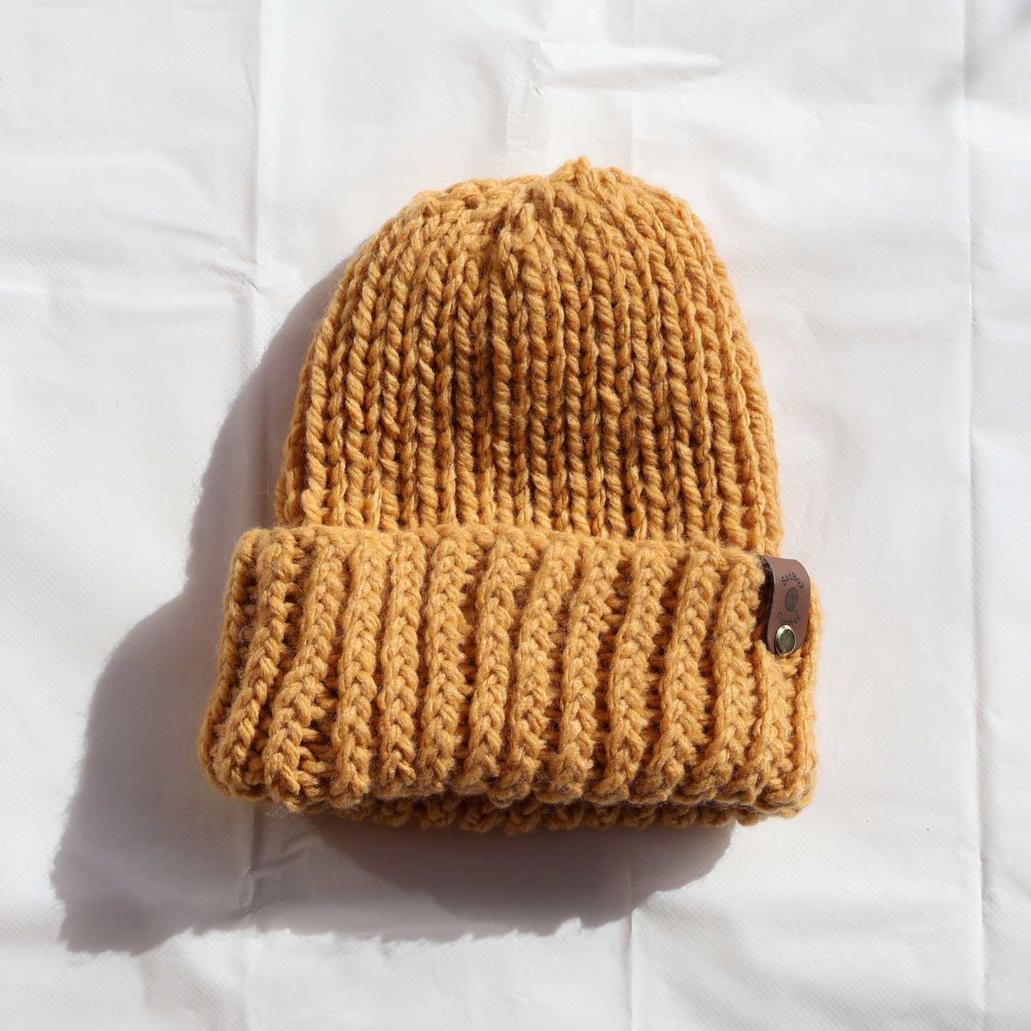 Gold Knit Beanie