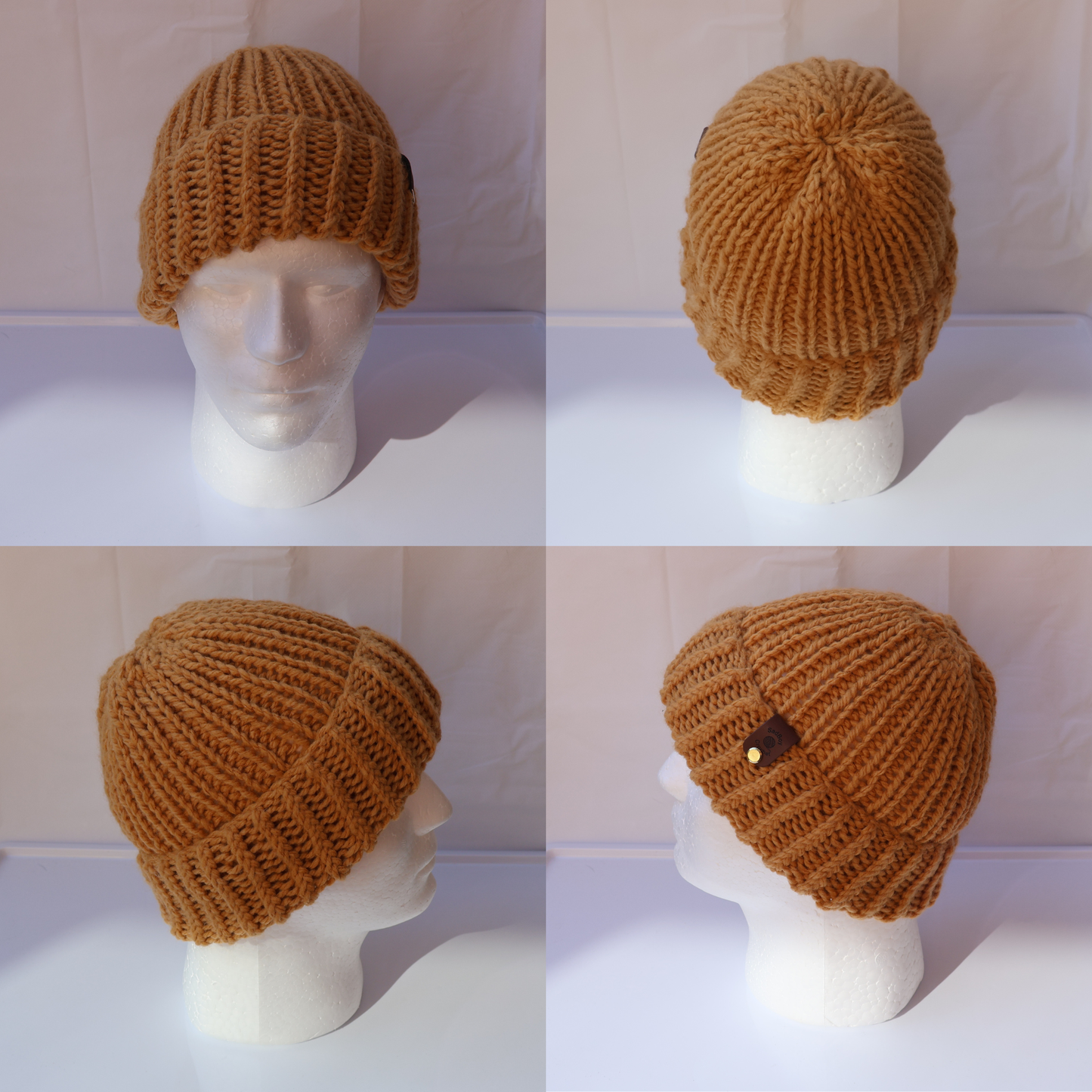 Gold Knit Beanie