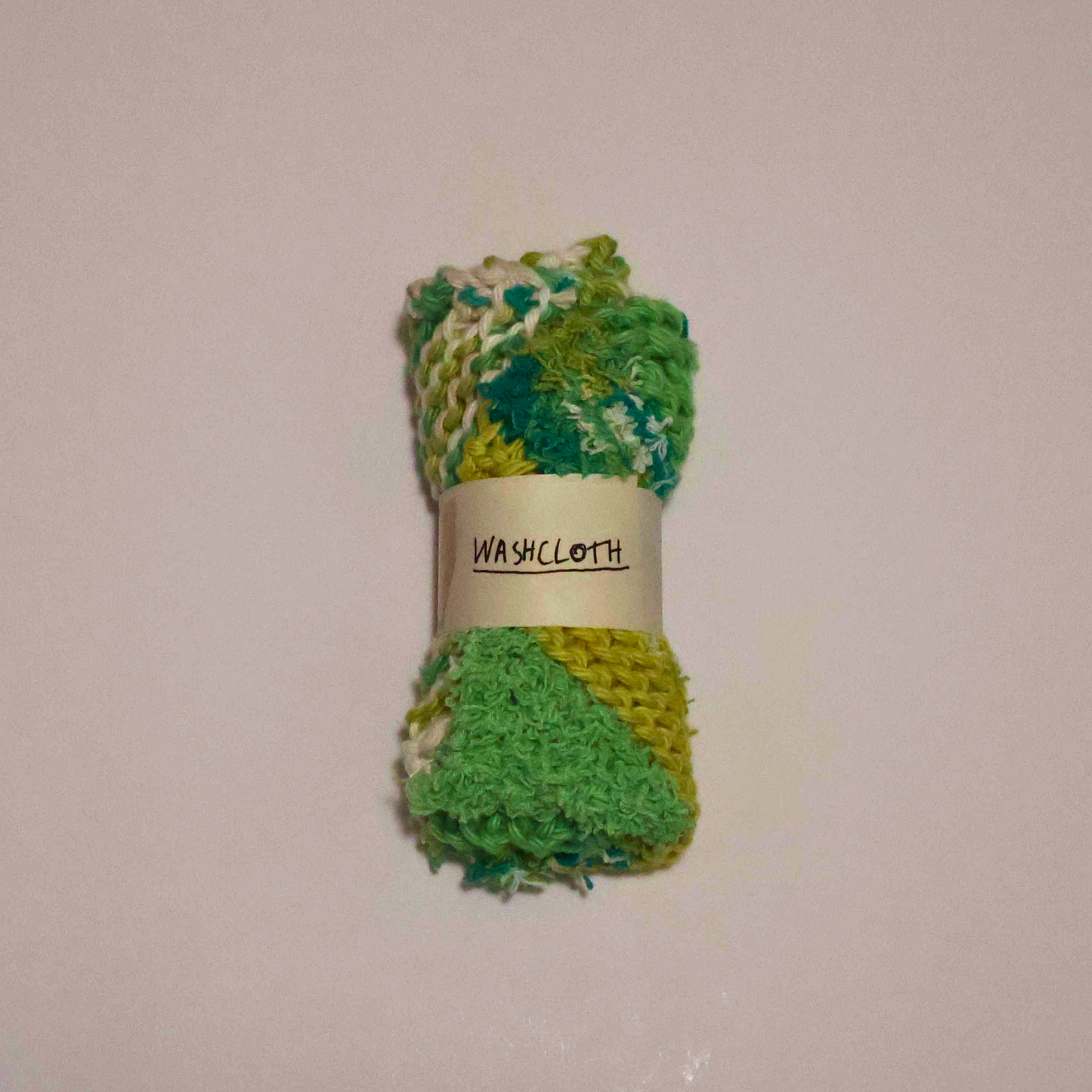 Green Washcloth