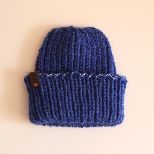 Royal Blue Knit Beanie
