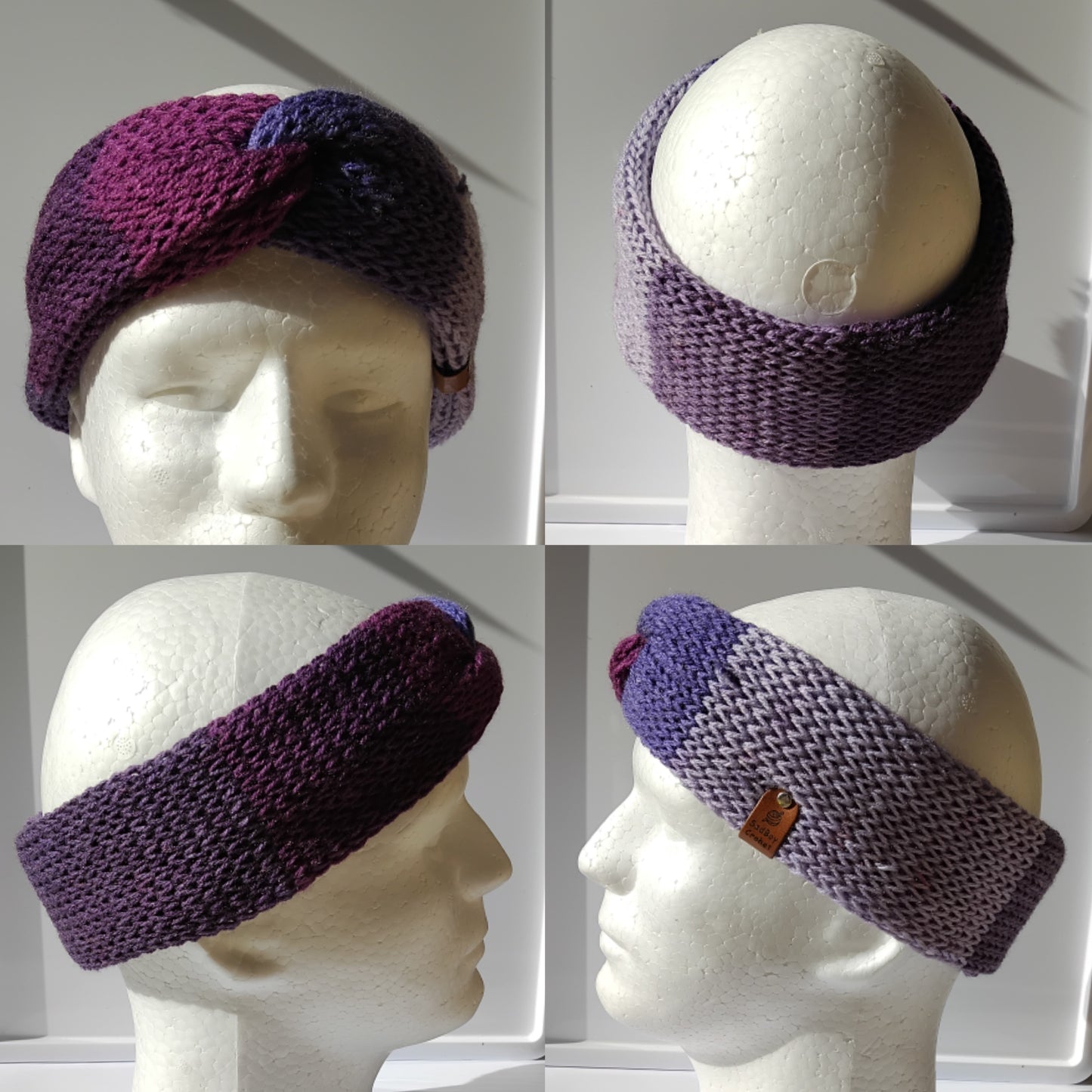Purple Twisted Headband